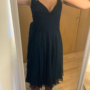 Laundry By Shelli Segal black dress